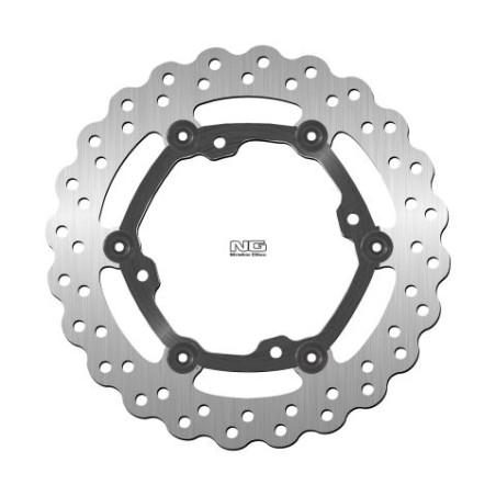 NG brake disc front SUZUKI RMZ 450 '05-'14, RMZ 250 '07-'14 floating (250X118X3mm) (4X9,5mm) WAVE floating