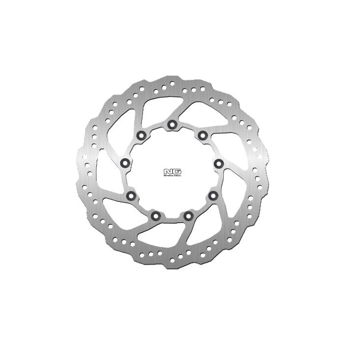 NG brake disc front KAWASAKI KLE 500 '91-'03 (300X130X5mm) (9X10,5mm) WAVE