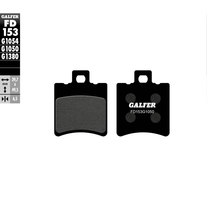 GALFER brake pads KH193 SEMI-METALLIC (for scooters)