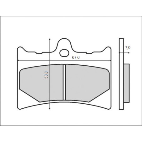 BRENTA brake pads KH126 (FT 3031)