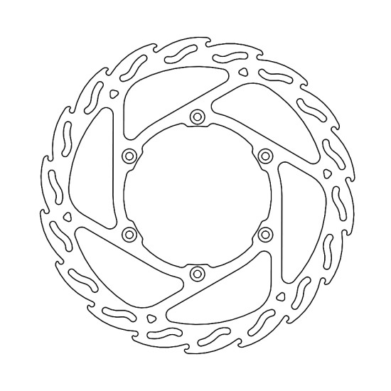 MOTO-MASTER brake disc front FLAME 270mm YAMAHA YZ / YZF 125 / 250 / 450 '16-, WRF 250 '17-'19, 450 '16-'18
