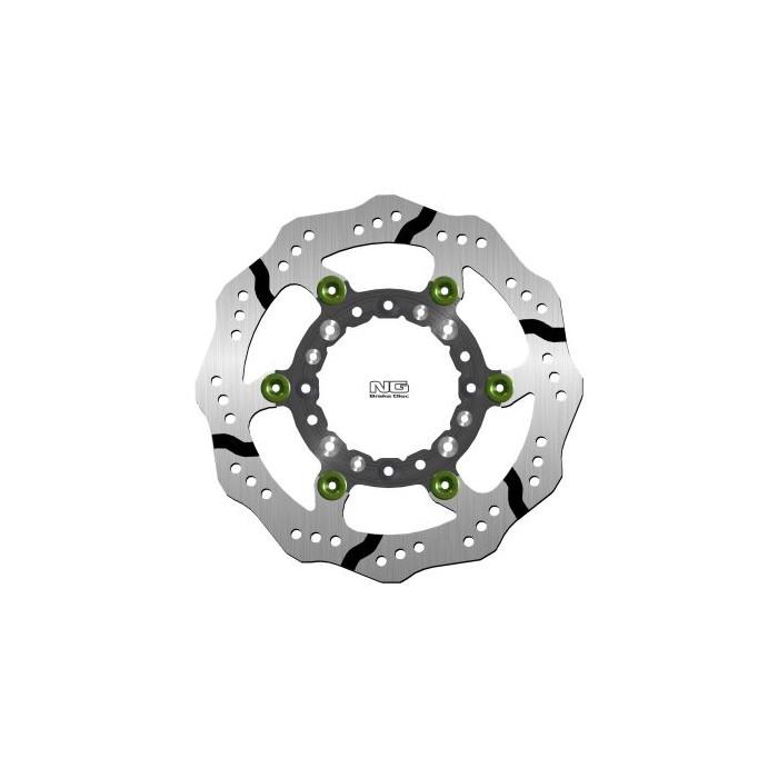 NG brake disc front KAWASAKI KLX250 / 300 '93-07, KX125 / 250 '95-02, SUZUKI RMZ250 '04-06 (270X100X3mm) WAVE floating