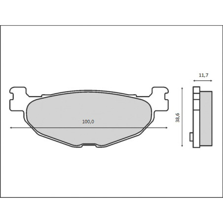 BRENTA brake pads KH319 (FT 3058)