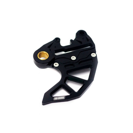 FM-PARTS rear brake disc aluminum guard KTM `04-22, HUSQVARNA `14-22, KTM / HUSQVARNA / GAS-GAS TPI `17-22 color red