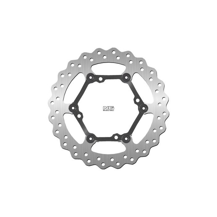 NG brake disc front SHERCO RALLY / SCF / SE 125 / 250 / 300 / 450 '12-19 (270X120X3mm) (4X10,5mm) WAVE floating