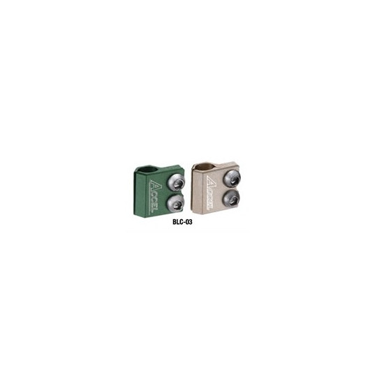 ACCEL brake hose holder front KAWASAKI / SUZUKI color green