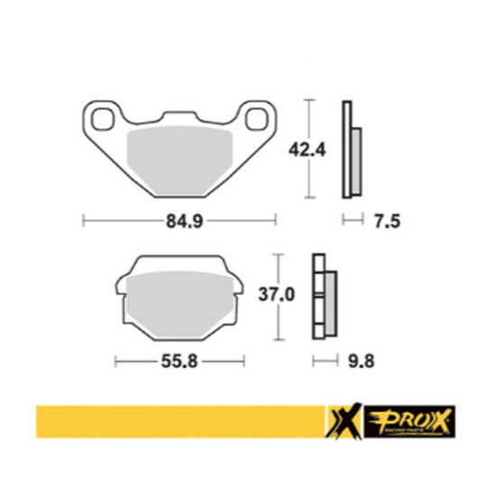 NEWFREN brake pads KH067/1