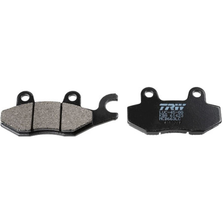 TRW LUCAS stabdžių kaladėlės KH197 ORGANIC HONDA XLV 125 01-13, VT 125 SHADOW 99-08, SUZUKI BURGMAN 125 ,14-, YAMAHA TZR 50 97-0