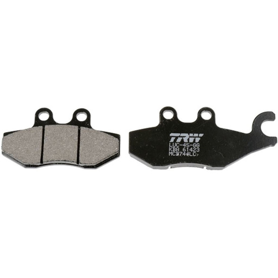 TRW LUCAS brake pads KH353 ORGANIC APRILIA SPORTCITY 50 / 125 05-13, PEUGEOT CITYSTAR 50 14-, PIAGGIO FLY 50 05-12, VESP