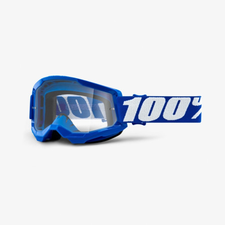 100 PERCENT (2023) STRATA 2 BLUE CLEAR LENS glasses