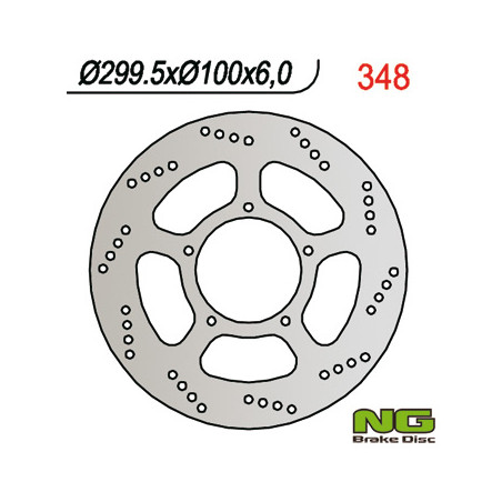 NG stabdžių diskas priekis SUZUKI VL 1500 LC (299x100x6) (5x8,5mm)