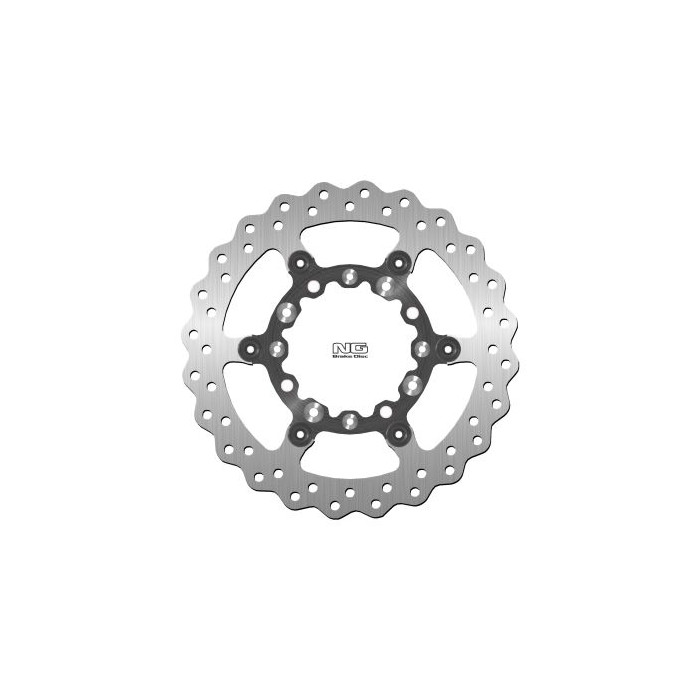 NG brake disc front KAWASAKI KLX250 / 300 '93-07, KX125 / 250 '95-02, SUZUKI RMZ250 '04-06 (270X100X3mm) WAVE floating