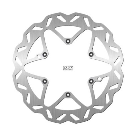 NG stabdžių diskas priekis KTM 950 / 990 ADVENTURE '02-'11, LC4 620 / 640 / 660 '99-07 (300x127x4mm) (6X6,5mm) WAVE