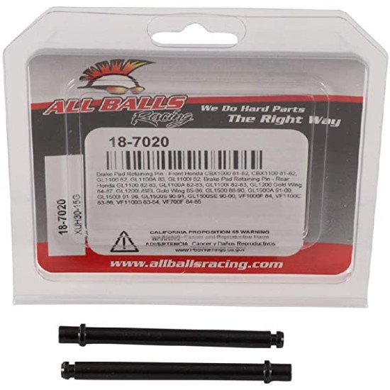 ALL BALLS brake pad locking bolts front HONDA GL 1100, CBX 1100, rear GL 1100 / 1200 / 1500, VF 700 / 1000 / 110