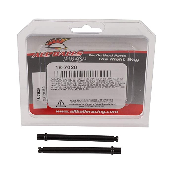 ALL BALLS brake pad locking bolts front HONDA GL 1100, CBX 1100, rear GL 1100 / 1200 / 1500, VF 700 / 1000 / 110