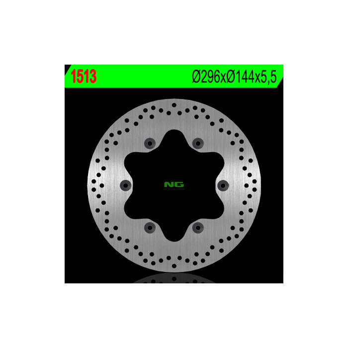 NG brake disc front HONDA VT 750DC BLACK SPIRIT '12-'15 (296X144X5,5mm) (6X10,5mm)