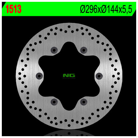 NG brake disc front HONDA VT 750DC BLACK SPIRIT '12-'15 (296X144X5,5mm) (6X10,5mm)