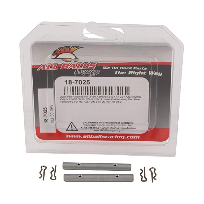 ALL BALLS brake pad locking bolts front YAMAHA FZ10 17, VMX17 V MAX 09-18, YZF-R1 08-14, rear FZ1 01-05, FZS 100