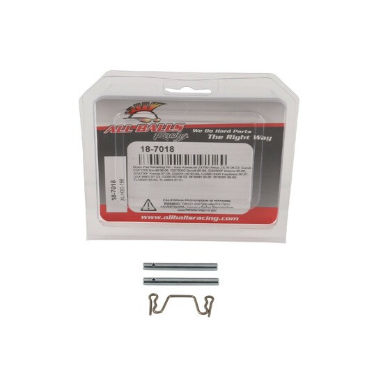 ALL BALLS brake pad locking bolts rear KAWASAKI ZX7R 96-03, SUZUKI GSF 600 / 1200 95-04, GSX 1300R 99-07, GSXR 600