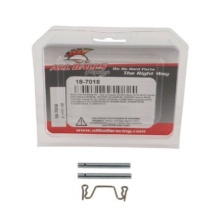 ALL BALLS brake pad locking bolts rear KAWASAKI ZX7R 96-03, SUZUKI GSF 600 / 1200 95-04, GSX 1300R 99-07, GSXR 600