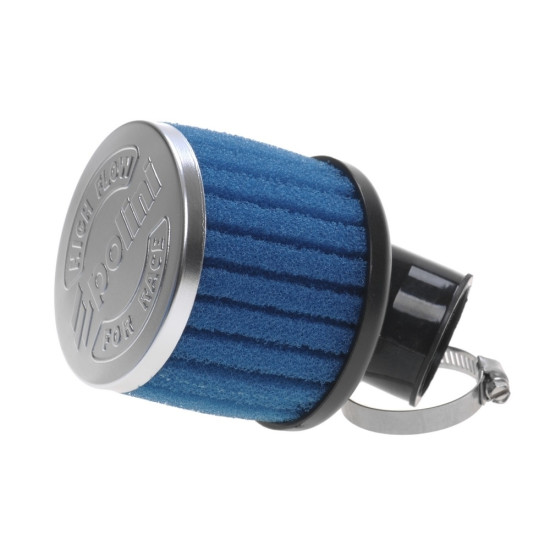 Polini High Flow large 30° curved sports air filter
