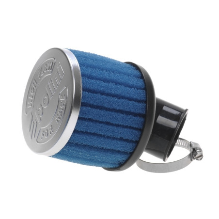 Polini High Flow large 30° curved sports air filter