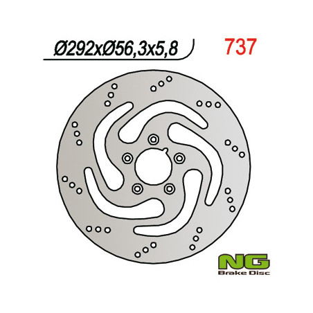 NG brake disc rear HARLEY-DAVIDSON,,