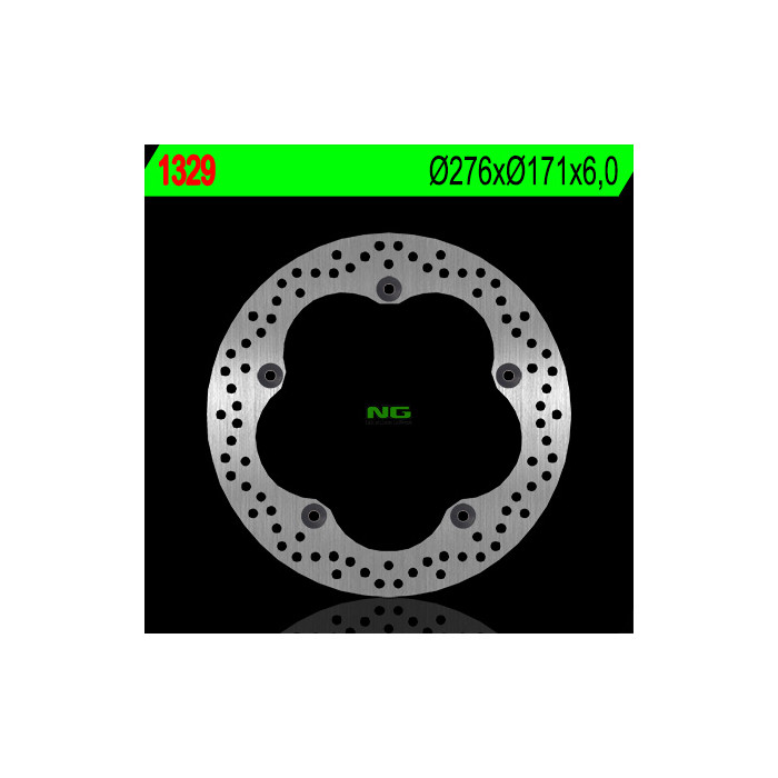 NG brake disc rear HONDA VFR 1200 '10-'17, VFR 1237 CROSSTOURER '12-'18 (276X171X6) (5X10,5)
