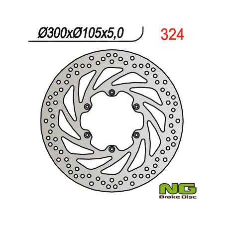 NG stabdžių diskas priekis APRILIA / BMW F 650 / F700 GS`12-16 / F800 GS`06-16 (300X105X5)