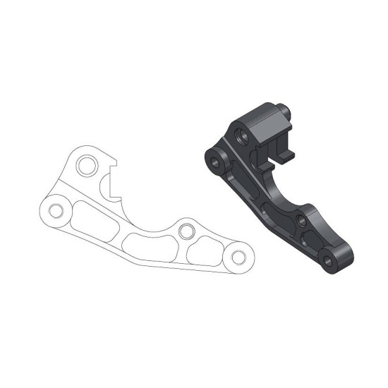 MOTO-MASTER adapter for disc 270mm KAWASAKI KXF / KX-F 250 / 450 '15- (for factory caliper - OEM)