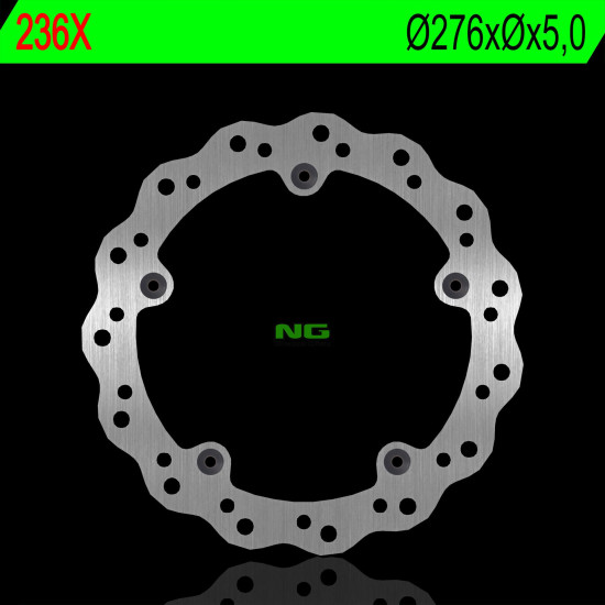 NG brake disc rear BMW R 850 / 1100 / 1150 / 1200 (276X-X5) WAVE