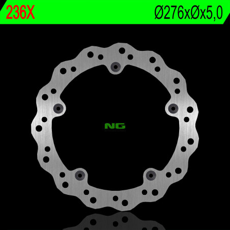 NG brake disc rear BMW R 850 / 1100 / 1150 / 1200 (276X-X5) WAVE