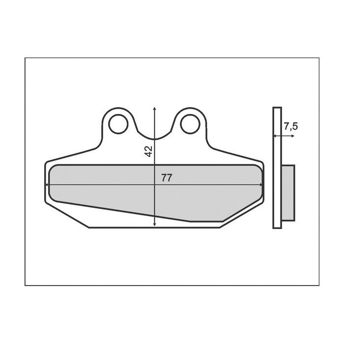 BRENTA brake pads KH167 (FT 3055)