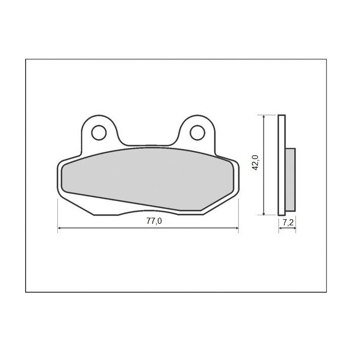 BRENTA brake pads KH86 (FT 3069)