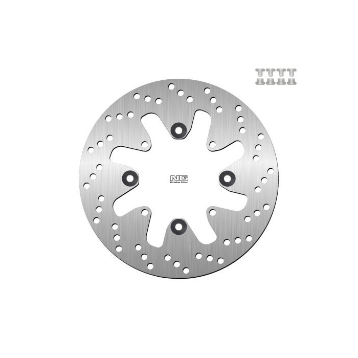 NG brake disc rear KAWASAKI VERSYS 650 '15-16 (250X100X4,5mm) (4X10,5mm)