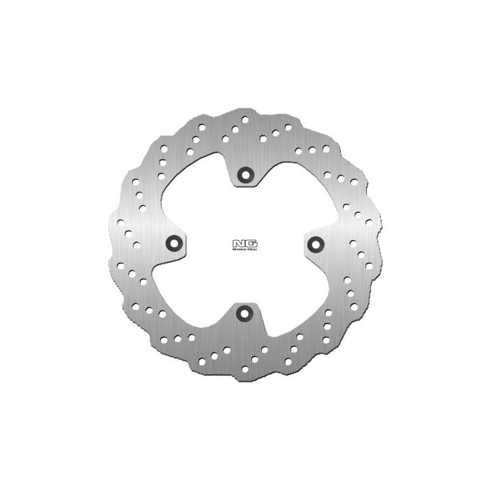 NG brake disc front SUZUKI DR 650 '90-'93, DR 750 '88-'90 (280X121X4mm) (4X10,5mm) WAVE
