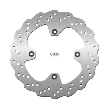 NG brake disc front SUZUKI DR 650 '90-'93, DR 750 '88-'90 (280X121X4mm) (4X10,5mm) WAVE
