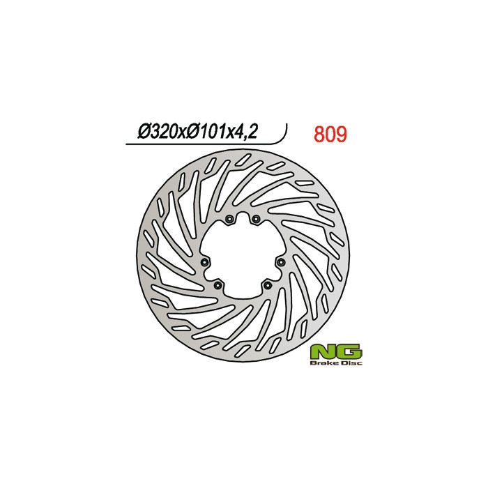 NG brake disc front HONDA CR / CRF 320 MM