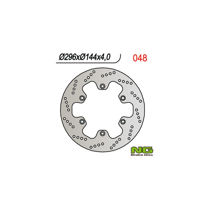 NG brake disc front HONDA XRV 650 AFRICA TWIN '88-90, CAGIVA CANYON 600 '95-'00, NAVIGATOR 1000 '00-'06, ELEFANT 900 '90-