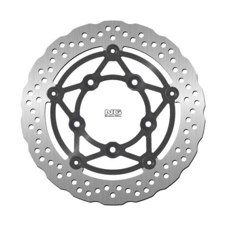 NG brake disc front KYMCO AK 550 '17-21, XCITING 400 '12-18 (270X88X4,5mm) (5X10,5mm) WAVE floating