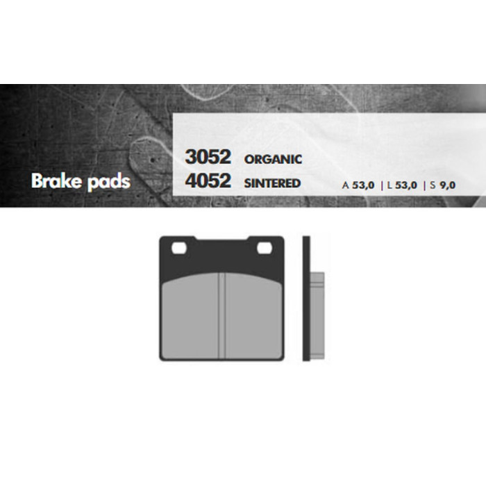 BRENTA Brake linings of the type KH63 (BR4052)