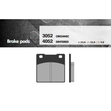 BRENTA Brake linings of the type KH63 (BR4052)