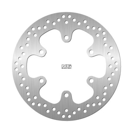 NG brake disc rear TRIUMPH DAYTONA 750 / 900 / 1200 '91-97, TROPHY 900 / 1200 '91-04 (256X115X5,5mm) (6X10,5mm)