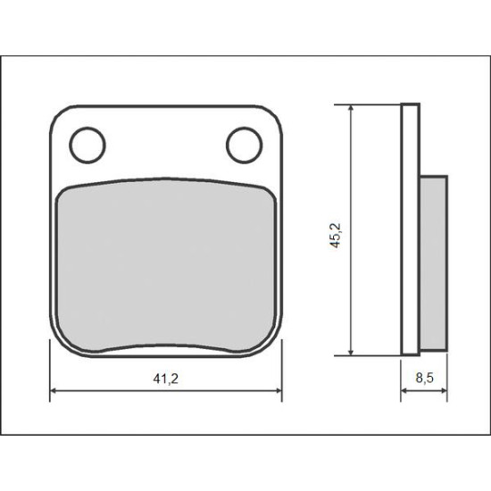 BRENTA brake pads KH54 / KH257 (FT 3083)