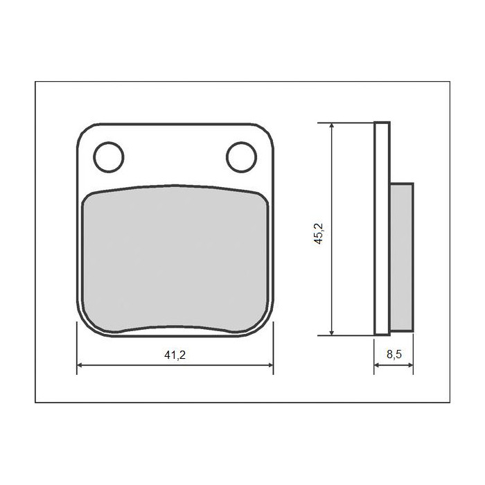 BRENTA brake pads KH54 / KH257 (FT 3083)