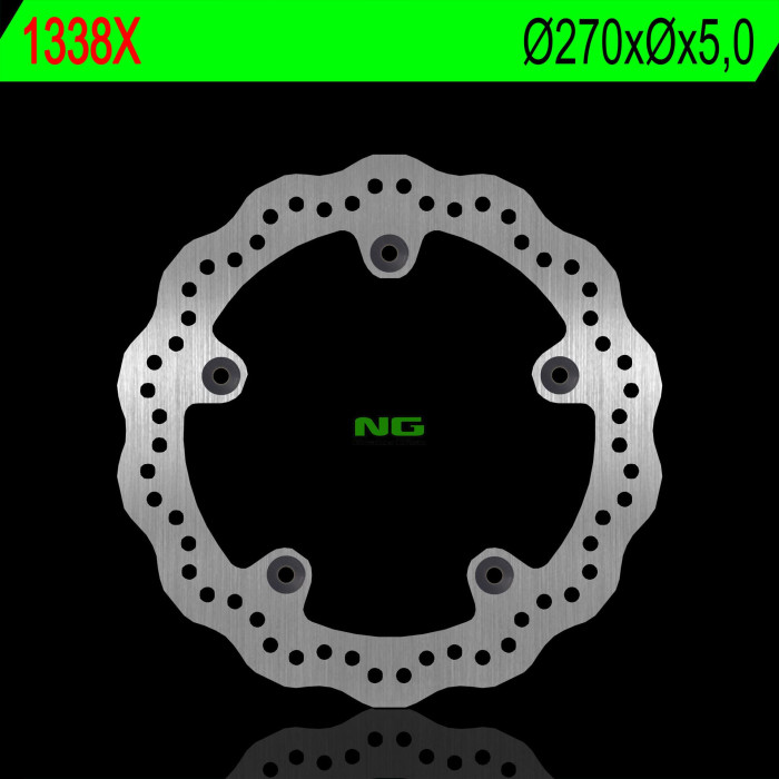 NG brake disc front / rear BMW C 650GT SPORT EVO / ABS 12-18, 1 C EVOLUTION / ABS 14-18 WAVE