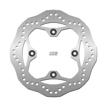 NG stabdžių diskas galas TRIUMPH SPEED TRIPLE 1050 '11-17, TIGER 800 '10-17 (255X105X6,0mm) (4X10,5mm) WAVE