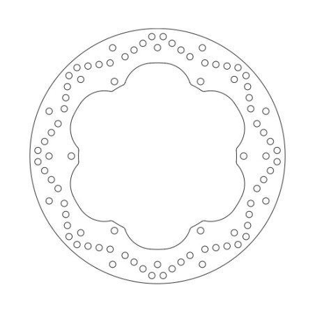SBS brake disc front YAMAHA XJ 900 DIVERSION 95-03 (320x198x4)