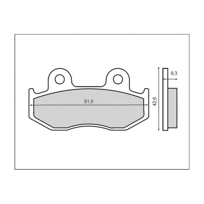 BRENTA brake pads KH323 / KH92 (FT 3034)