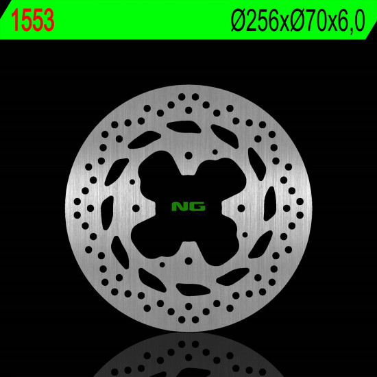 NG brake disc rear HONDA VFR 800 V-TEC 02-14, CB 1000R 08-17, VFR 800 X 11-16 (252X70X6mm) (4X8.5mm)